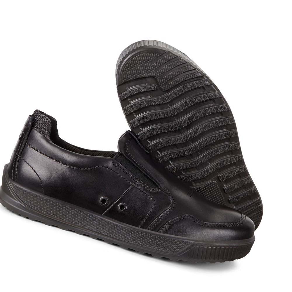 Pánské Boty Casual Ecco Byway Slip On Černé | CZ 459CTV